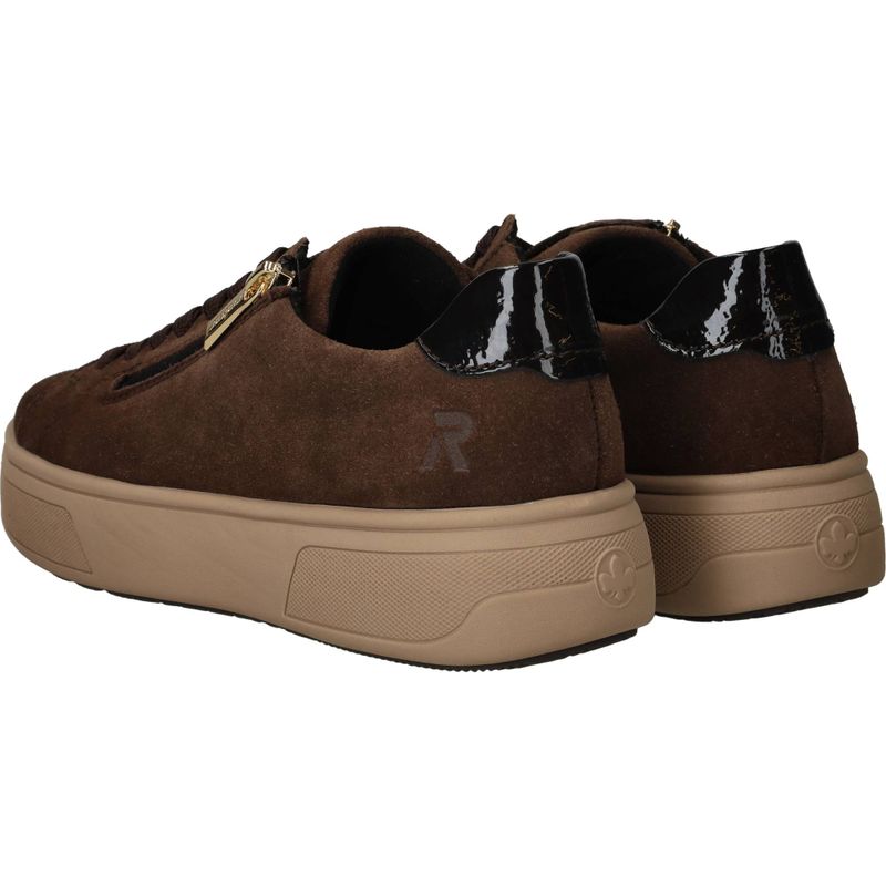 Rieker Veterschoenen Bruin Dames