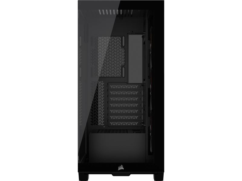 Corsair PC-Gehäuse 3500X ARGB TG Schwarz Mid-Tower PC-Case mit atemberaubender Ästhetik und geräumigem Innenraum