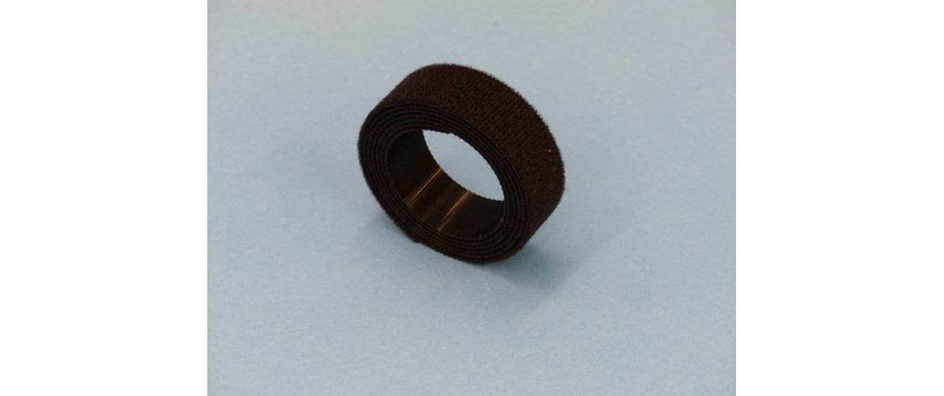 Klettband-Rolle ETN Fast-Strap Schwarz 20 mm x 1 mKlett-Kabelbinder, 20 mm x 1 m, Schwarz