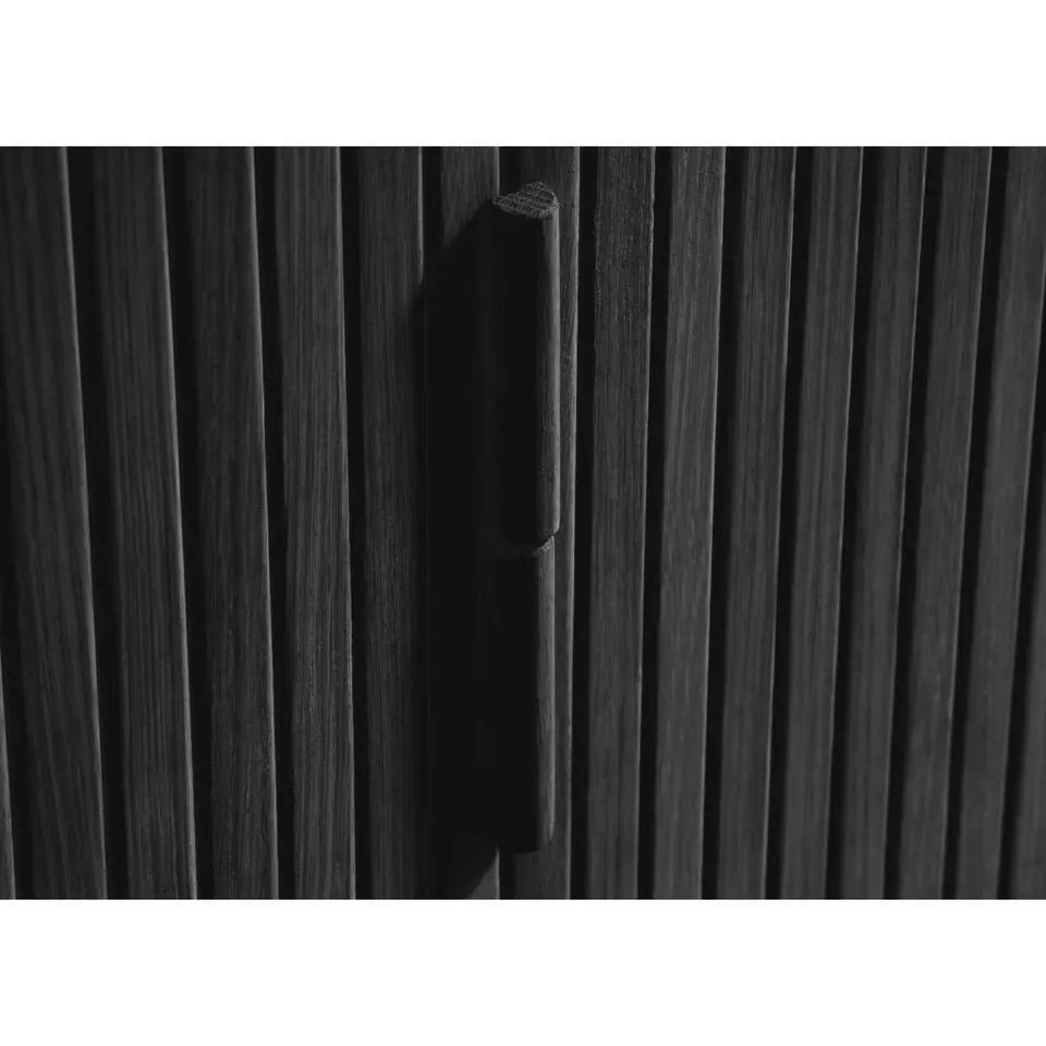 Nordic Home - Ingo eiken kabinet - 90 cm - zwart