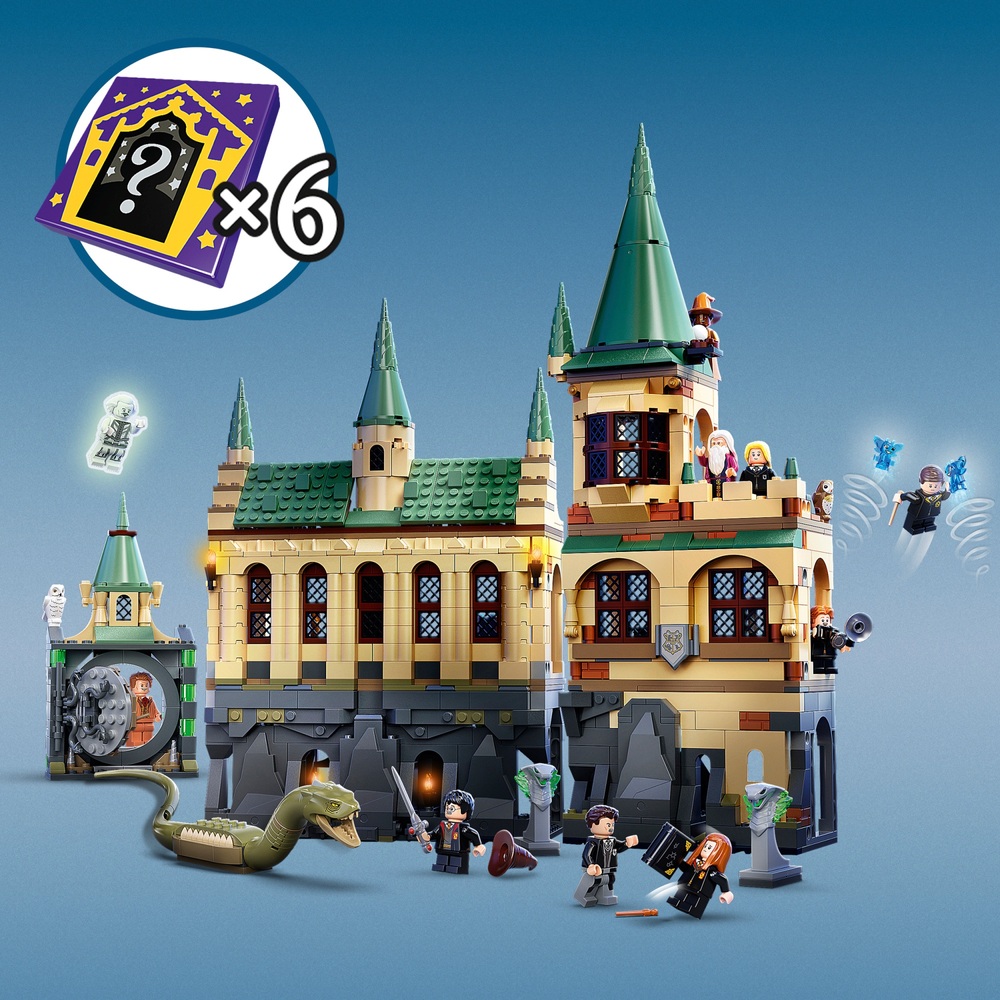 LEGO Harry Potter 76389 Hogwarts Kammer des Schreckens Modulares Schloss Spielzeug