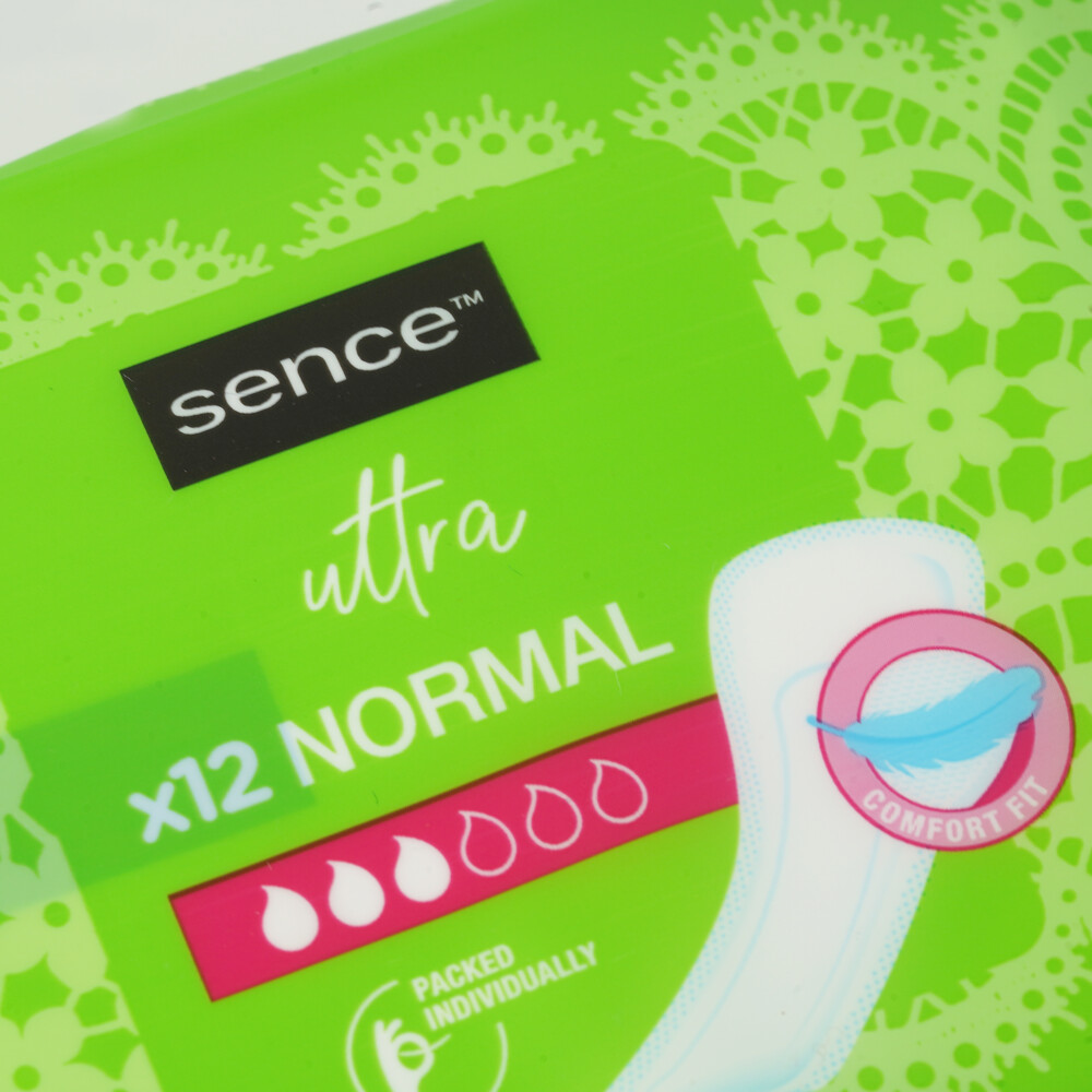 6x Sence Maandverband Normaal Zonder Vleugels12 stuks