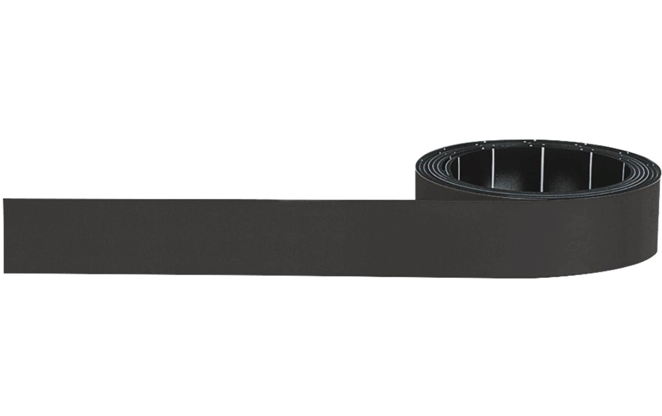 Magnetband 1.5 cm x 1 m SchwarzMagnethaftende Bänder auf Rolle zur Festlegung der Planungszeiträume