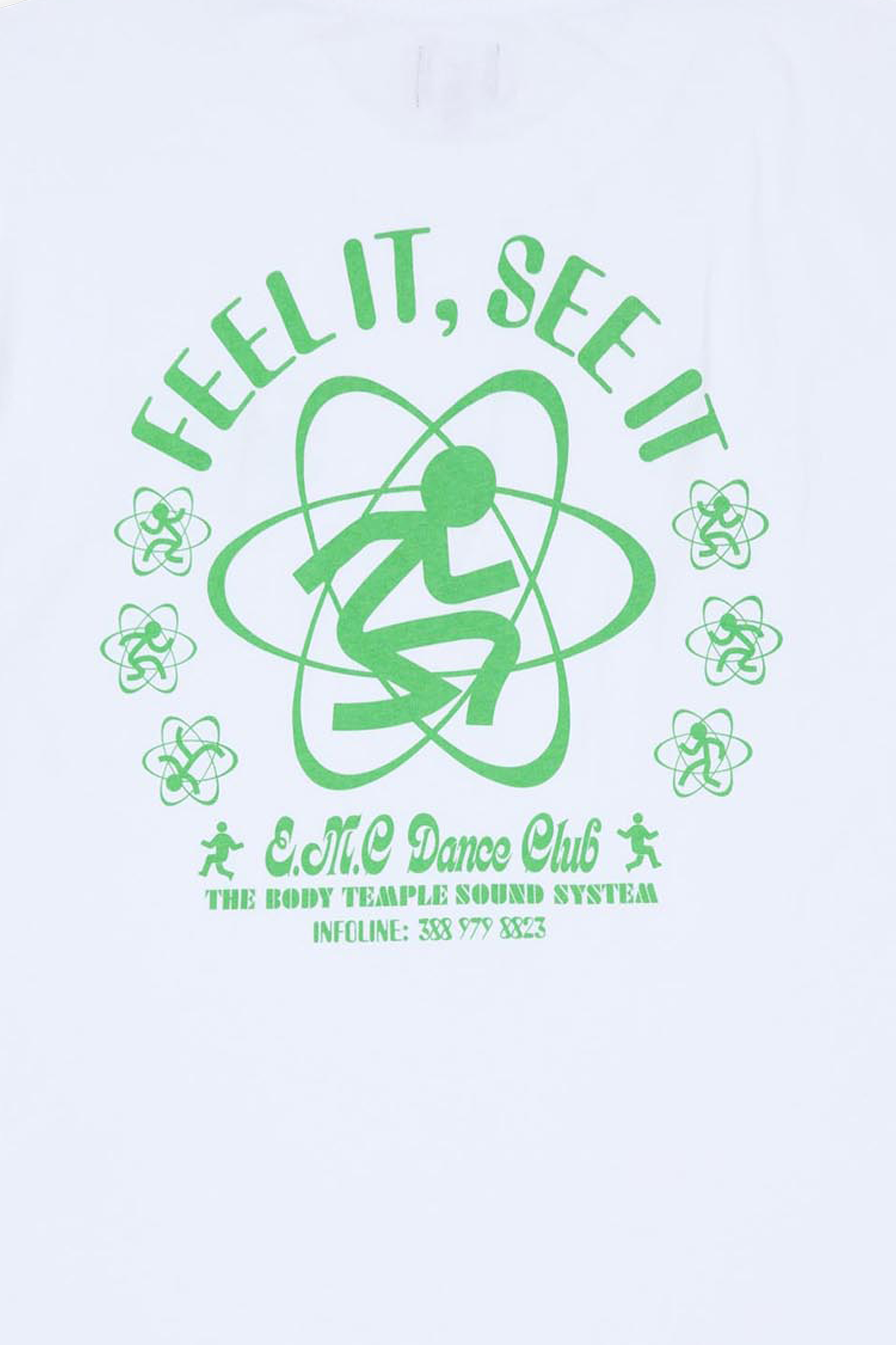 EDWIN T-shirt EMC Dance Club TS Blanc