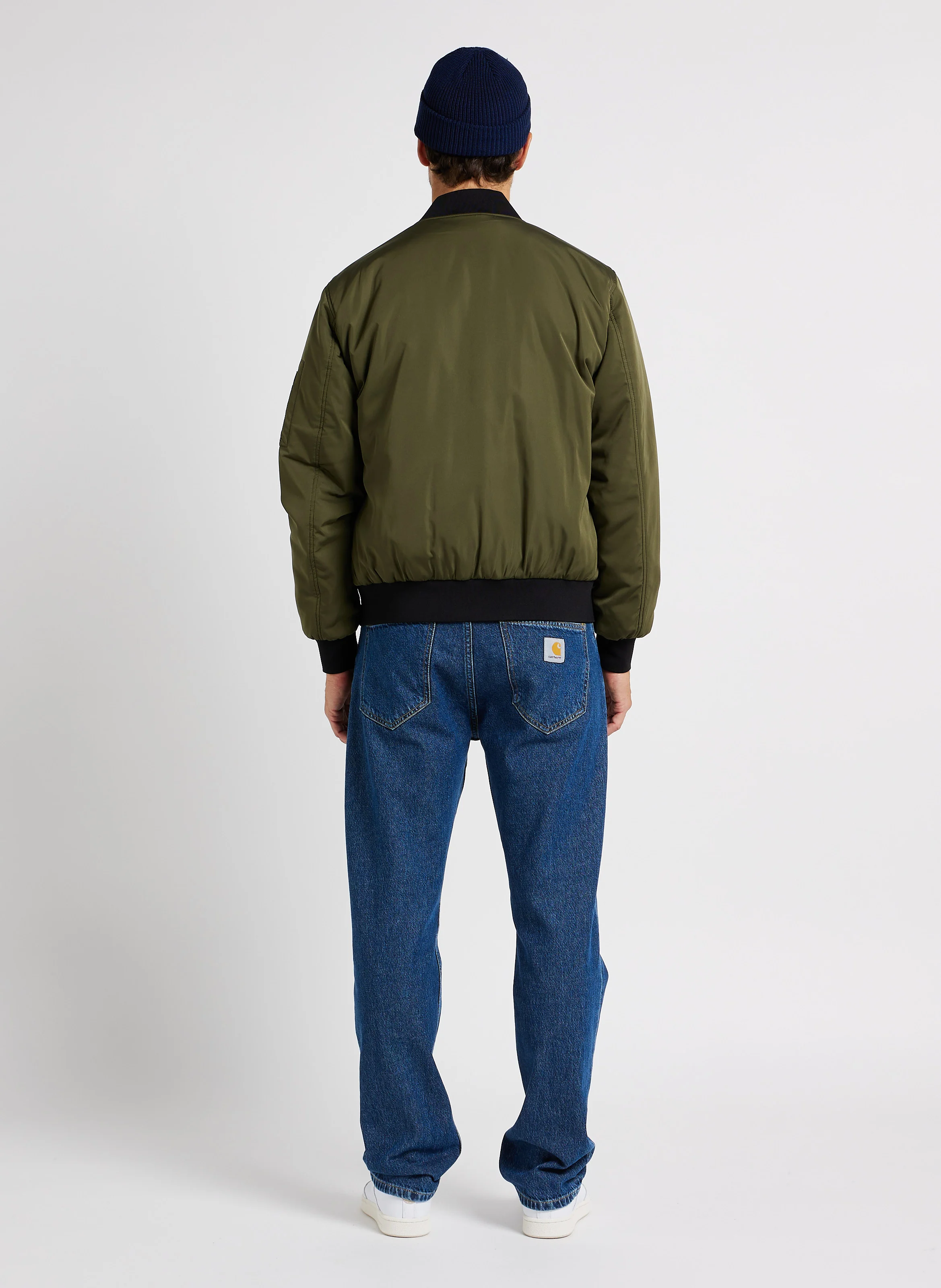 MAX - Veste bomber à col rond| Kaki