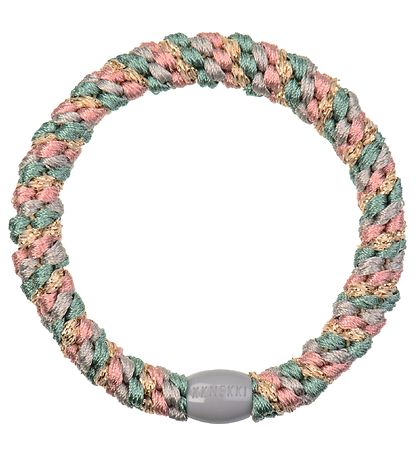 Kknekki Haargummi - Pink/Grün Glitzer