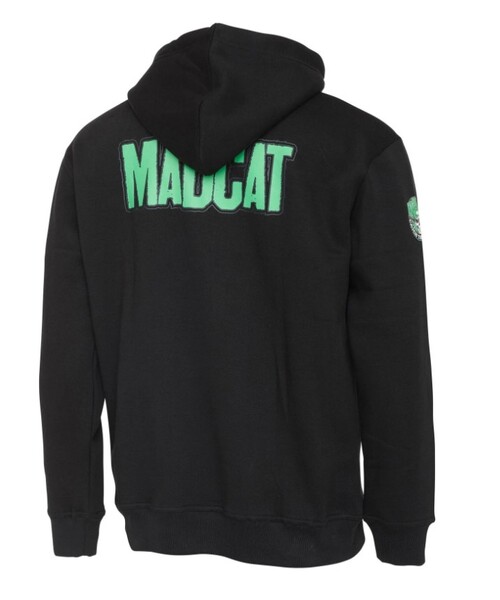 Sweat à Capuche Noir Madcat Skull