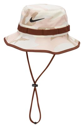 Chapeau Unisexe Nike Dri-Fit Apex Camo Beige Noir