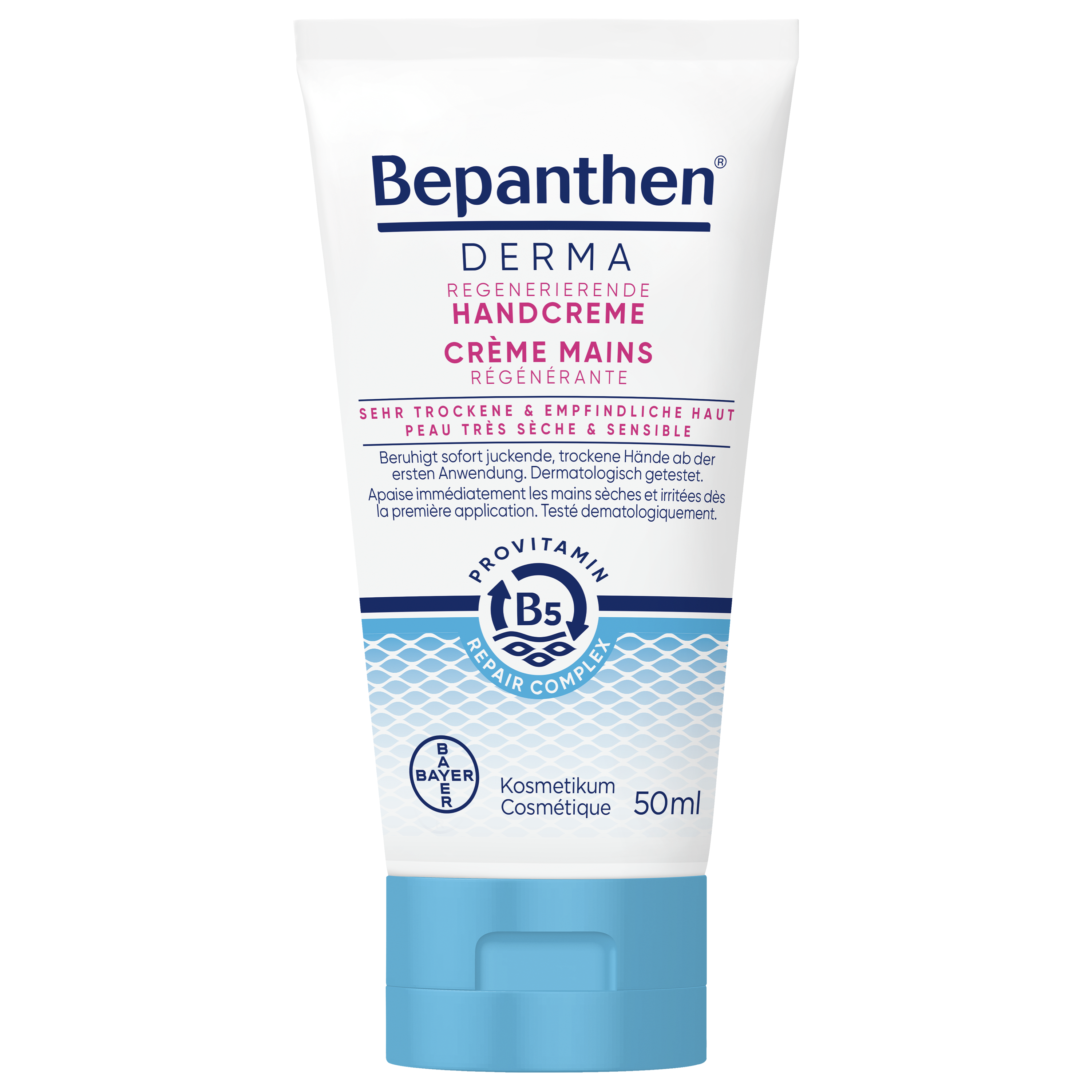 BEPANTHEN DERMA Handcreme<br>50 ml, Tube, Creme, regenerierend