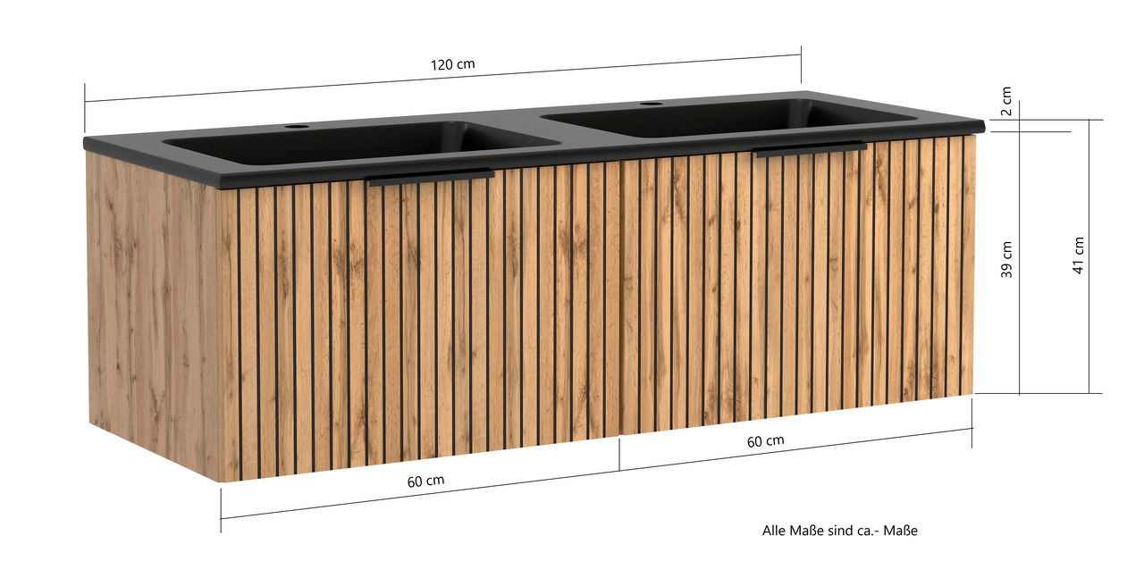 XORA Waschtisch-Set 120 cm LIVERPOOL