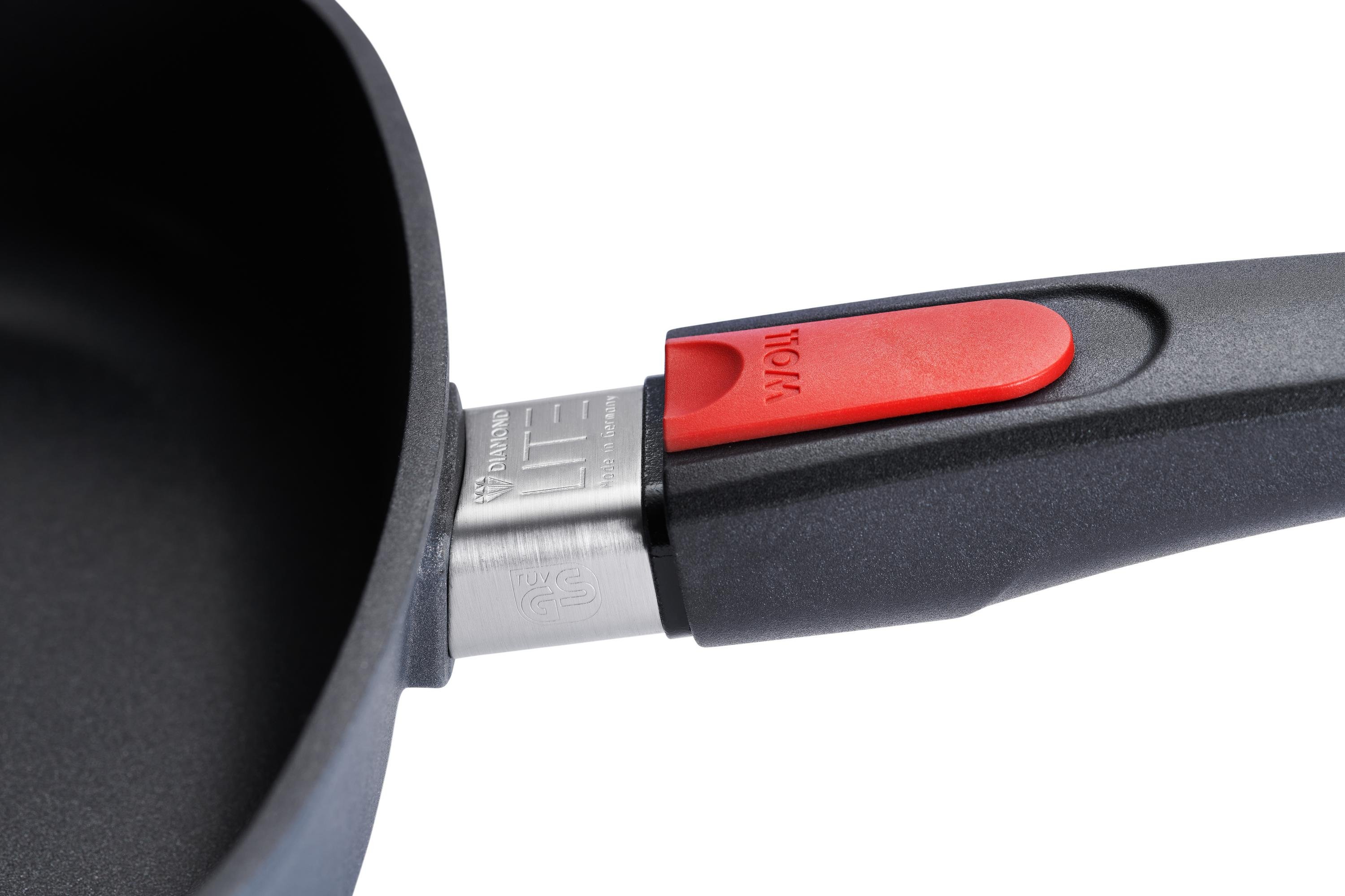 Diamond Lite Gusspfanne, viereckig mit abnehmbarem Stiel