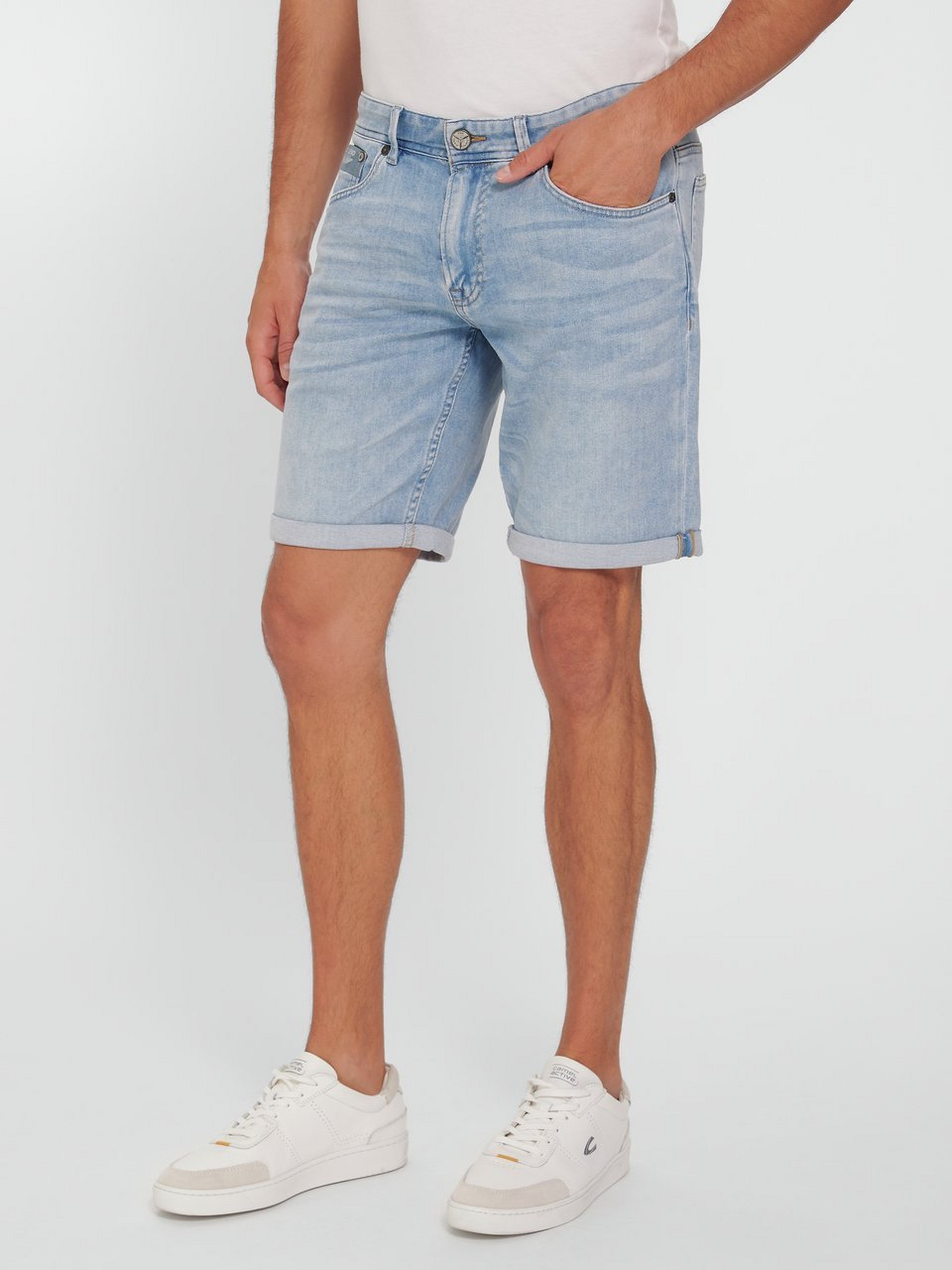 Jeans-Bermudas