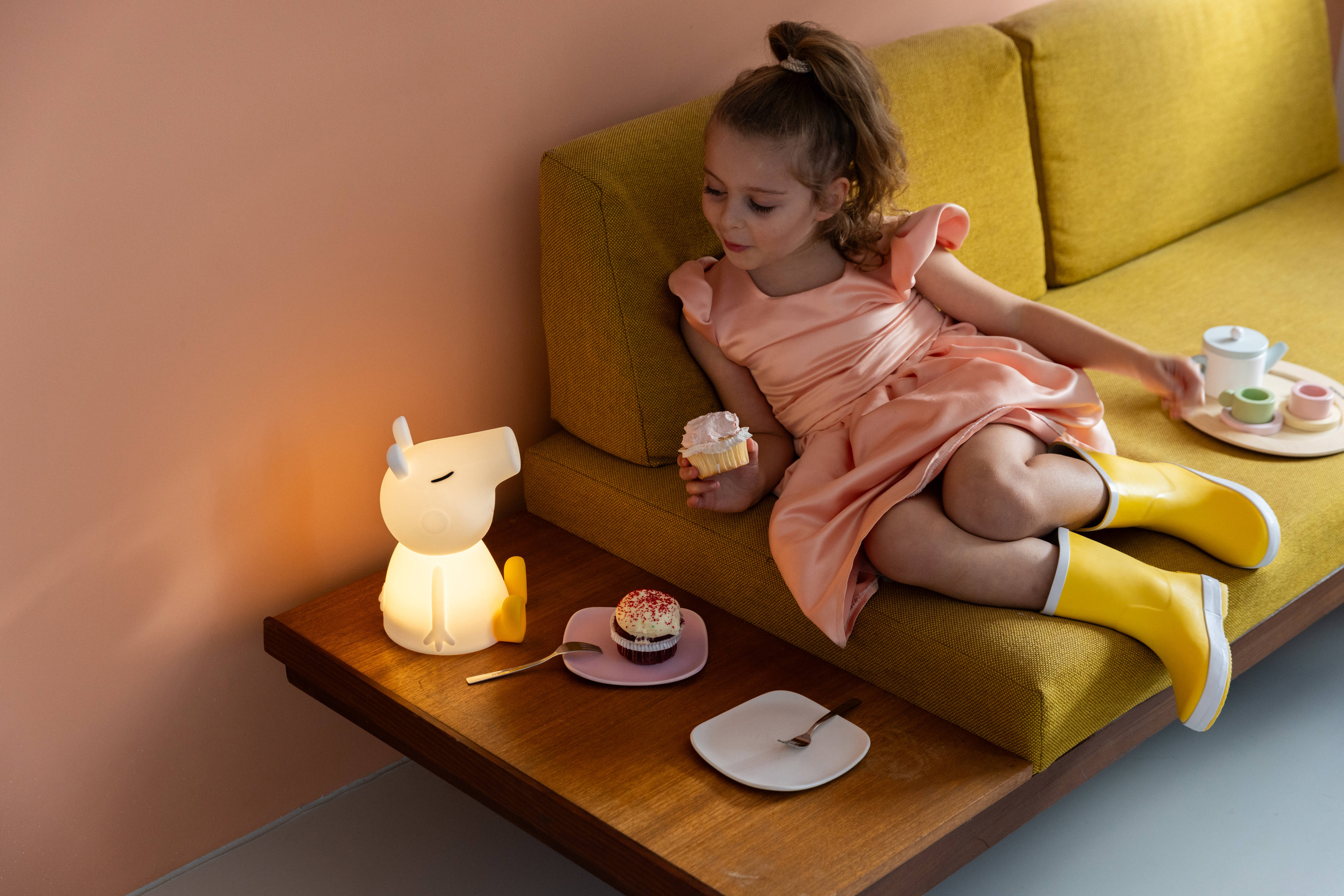 Mr Maria Peppa Pig First Light lamp