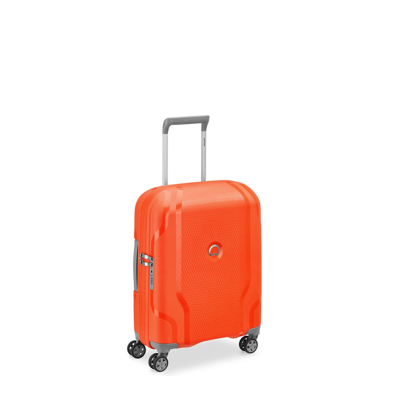 Valise cabine rigide slim Clavel 55 cm Tangerine orange