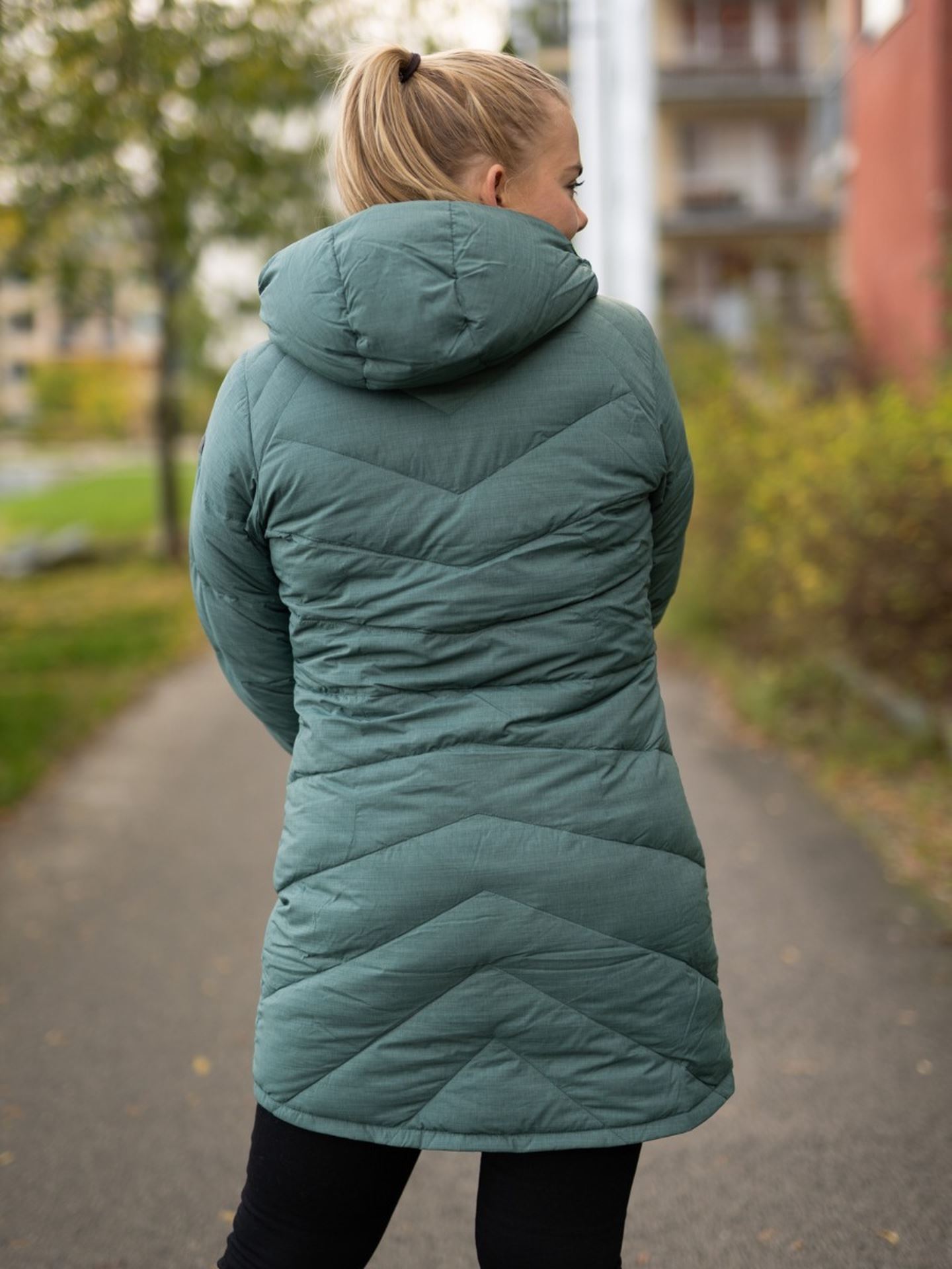 Oslo Down Light Coat w/Hood
