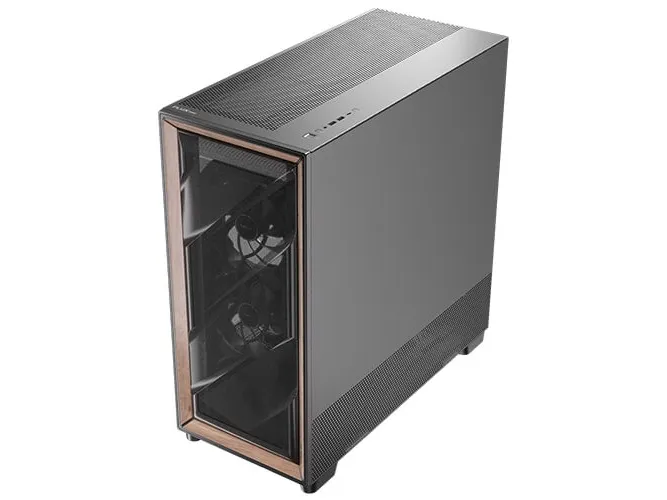 Antec Flux Pro - FT - udvidet ATX - sidepanel med vindue (hærdet glas) - ingen strømforsyning - USB/Lyd