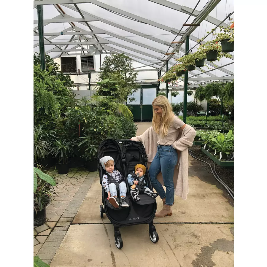 baby jogger Zwillingswagen City Tour 2 Double Pitch Black