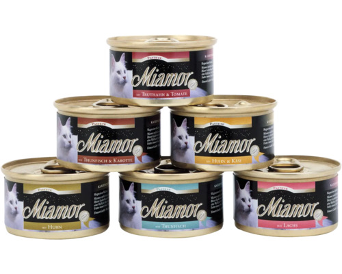 Miamor natvoer voor katten, konijnenpaté, 85g