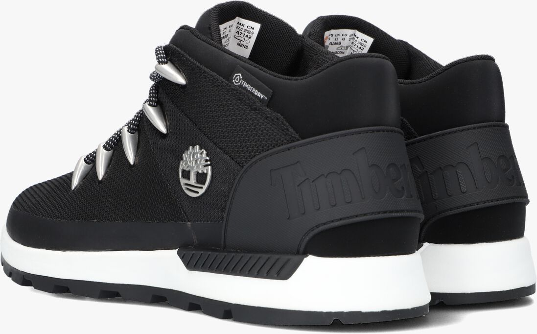 TIMBERLAND zwarte timberland veterboots sprint trekker mid fabric