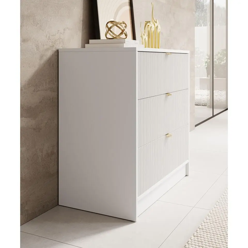 Meubella - Ladekast Tavares - Wit - 80 cm
