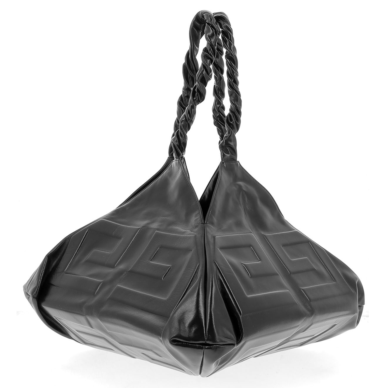 Givenchy Sac porté épaule 4G Medium en Cuir noir - Neuf sans étiquette - L.37 cm