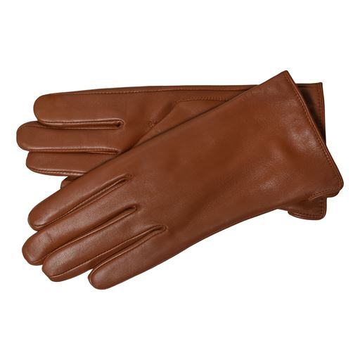Belsac Skindhandsker, Cognac, L
