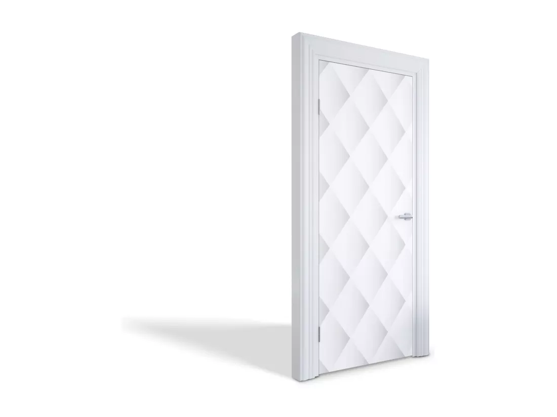 Papier peint photo porte intérieure - Motif géométrique 75x205 cm