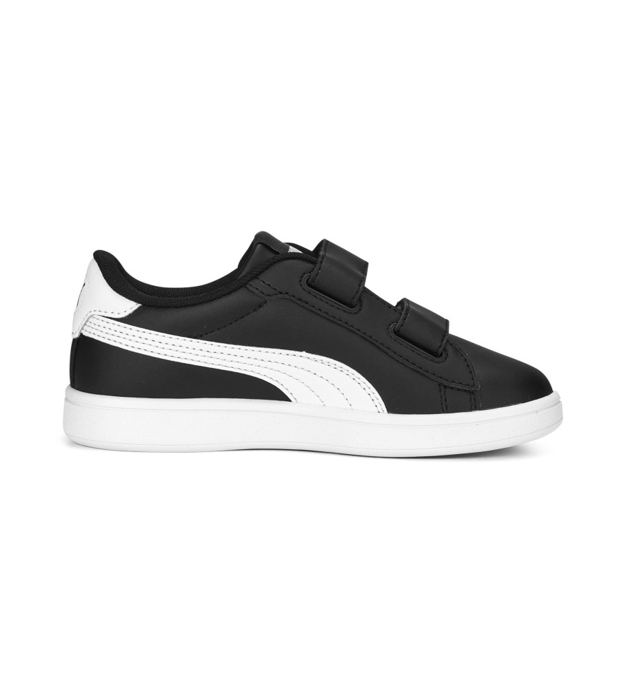Tênis Puma PS Smash 3.0 de couro, preto