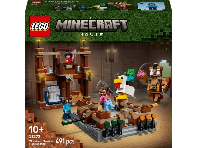 LEGO Minecraft 21272 Skovpalæets kampring