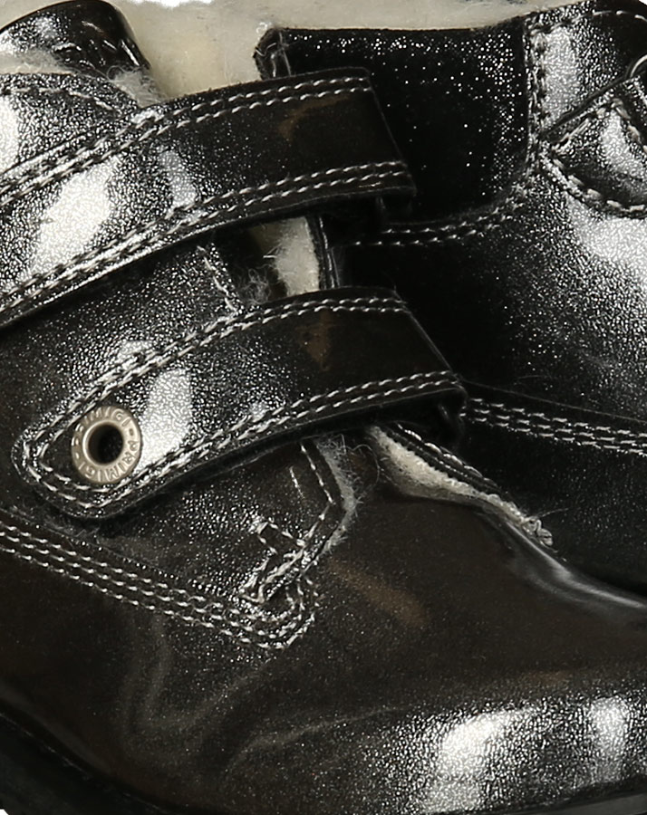 Klett-Winterboots GLITTER PCA in silber