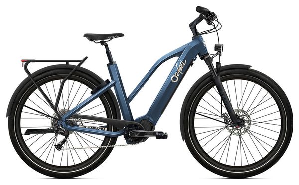 VTC Électrique O2 Feel Vern Urban Power 7.2 Shimano Alivio 9V 720 Wh 27.5'' Bleu Austral - Produit Reconditionné