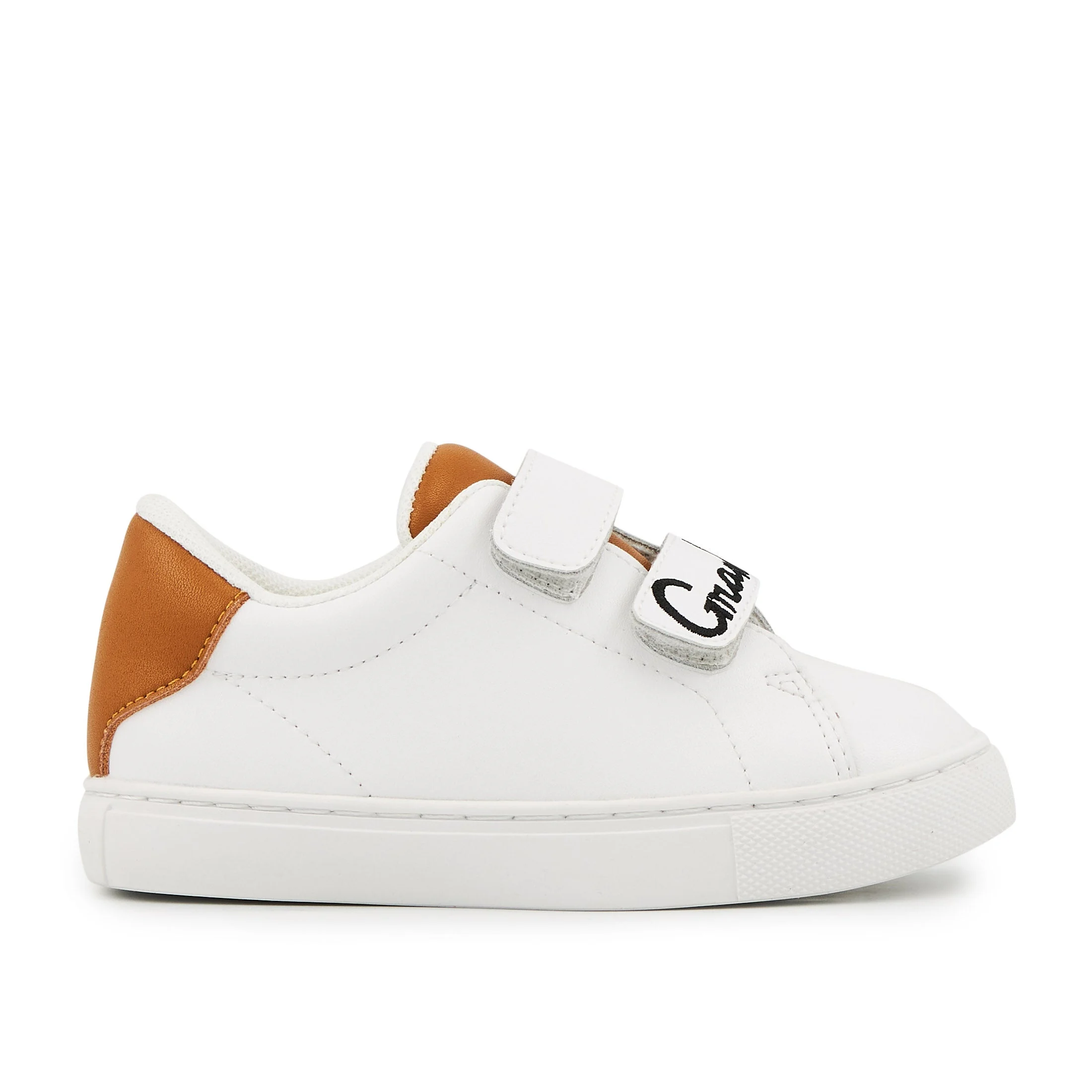 MINI EDITH GRAND FRÈRE - Sneakers en cuir | Blanc