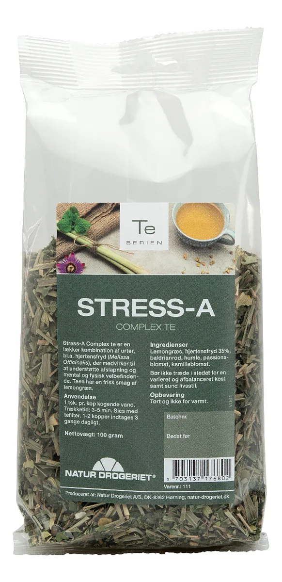 Natur-Drogeriet Stress-A Complex Te - 100 g.