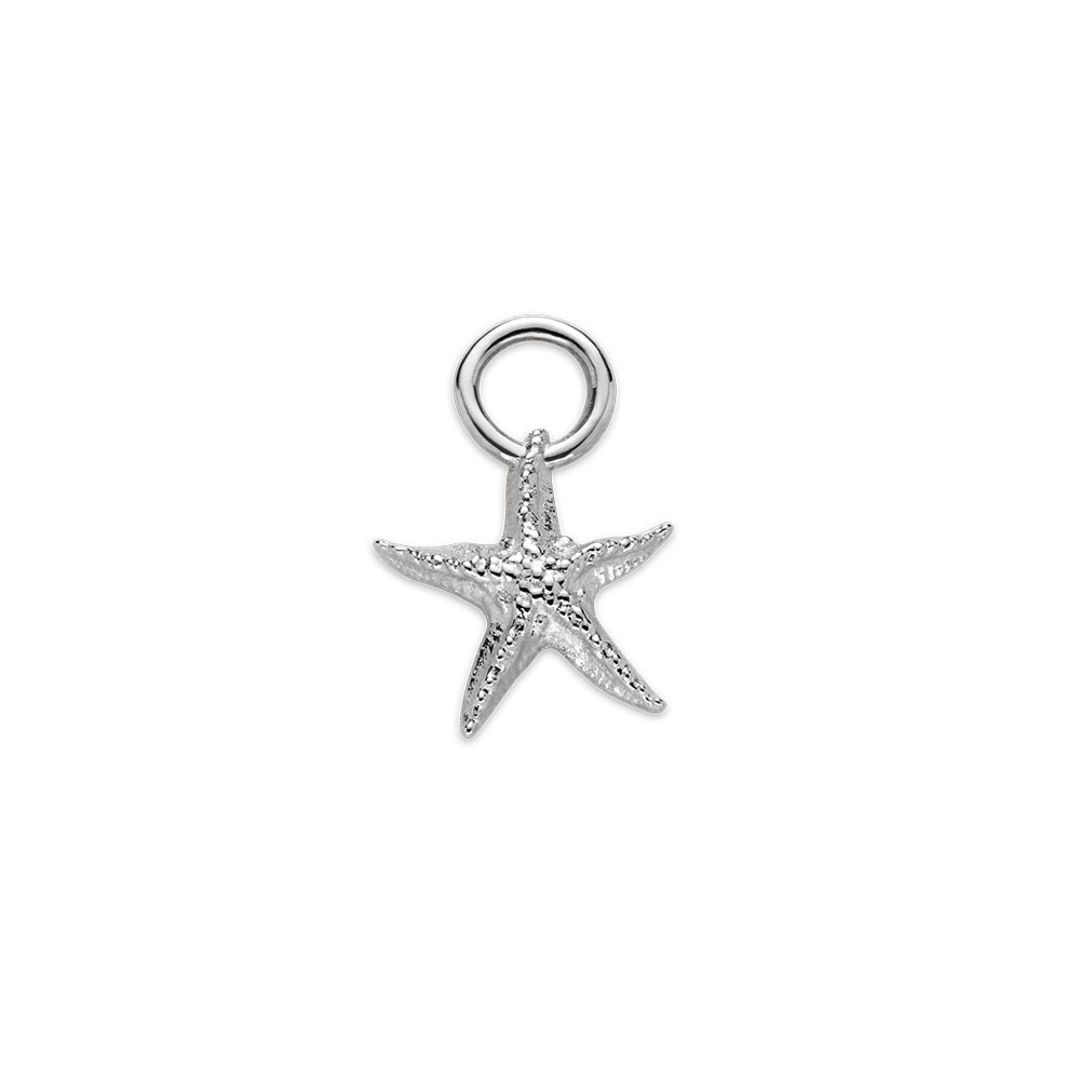 Paul Hewitt Charm Starfish Marinium Ocean Steel Silbrig