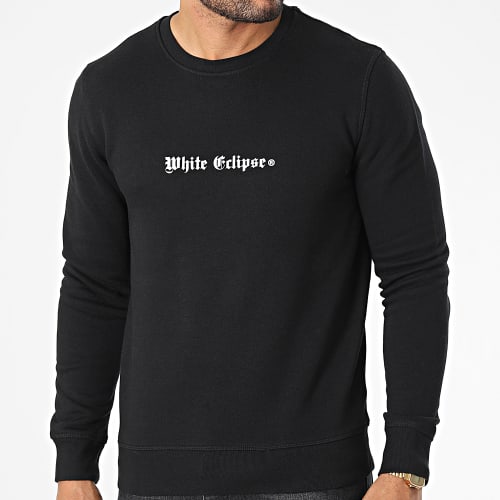 Sweat Crewneck Paradise Roses Noir