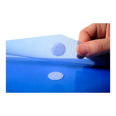 Exacompta - 5 Pochettes enveloppes à scratch - A4 - bleu translucide