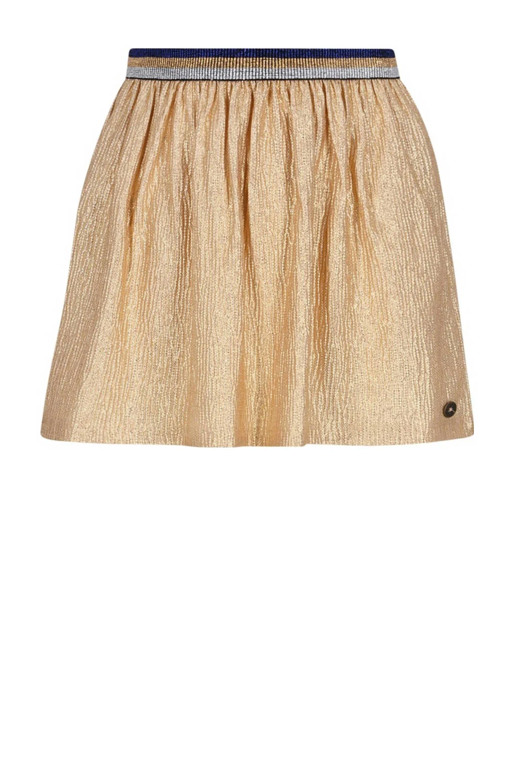 Like Flo A-lijn rok met glitter goud