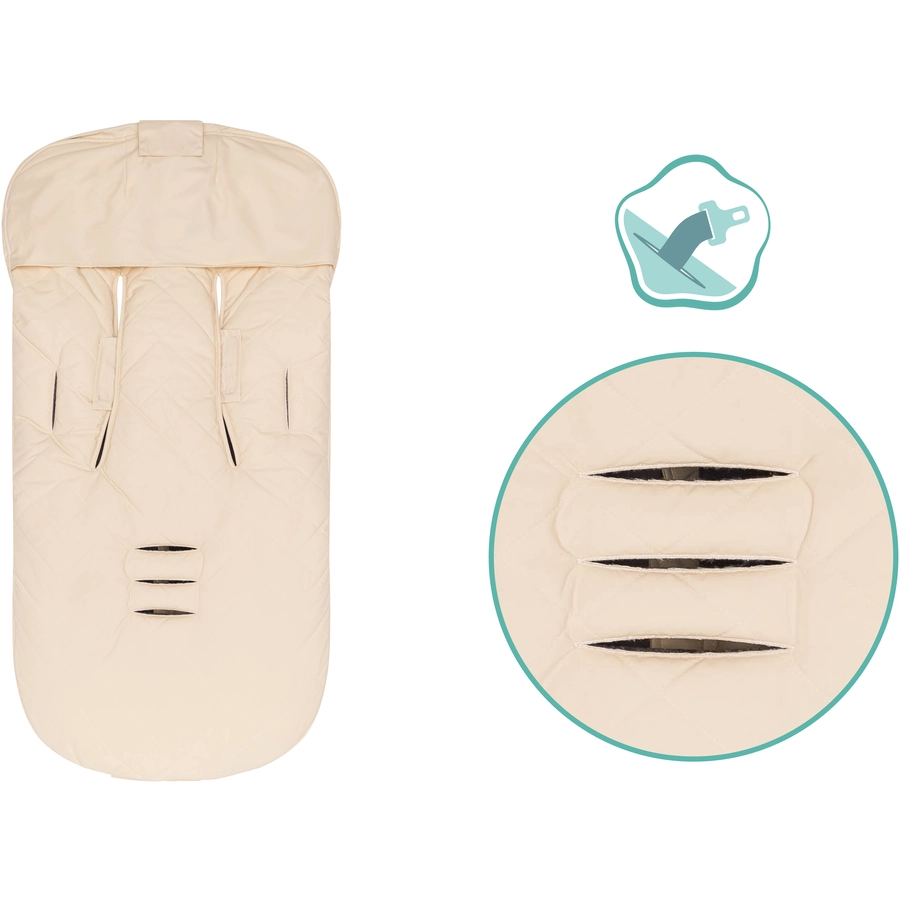 fillikid Winterfußsack Kamet Ivory