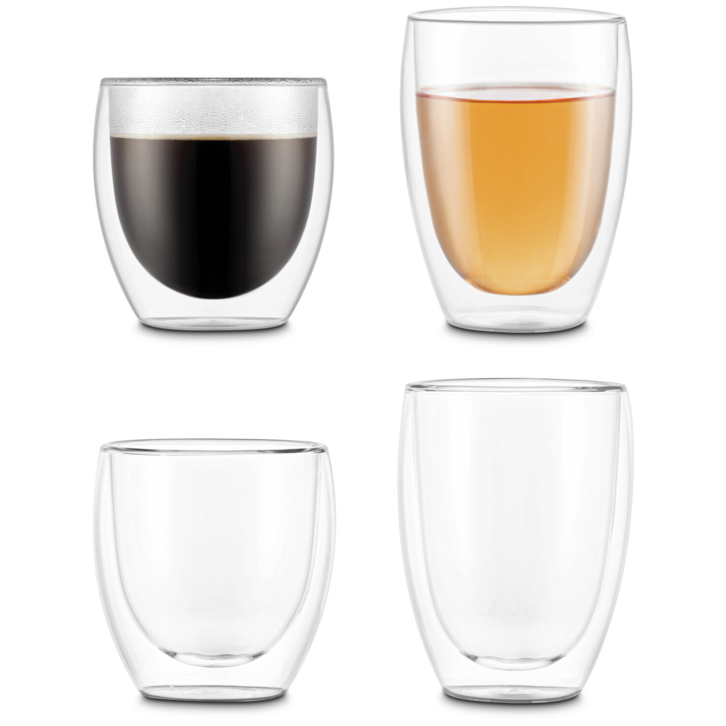 Bodum Doppelwandglas Pavina 8 Stück