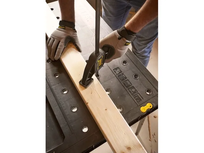 Black & Decker STST83492-1, Bærbar arbejdsbænk, Metal, Sort, 320 kg, 850 mm, 593 mm