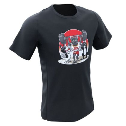 T-Shirt manches courtes Ixon TSK TAKA 22 - Noir