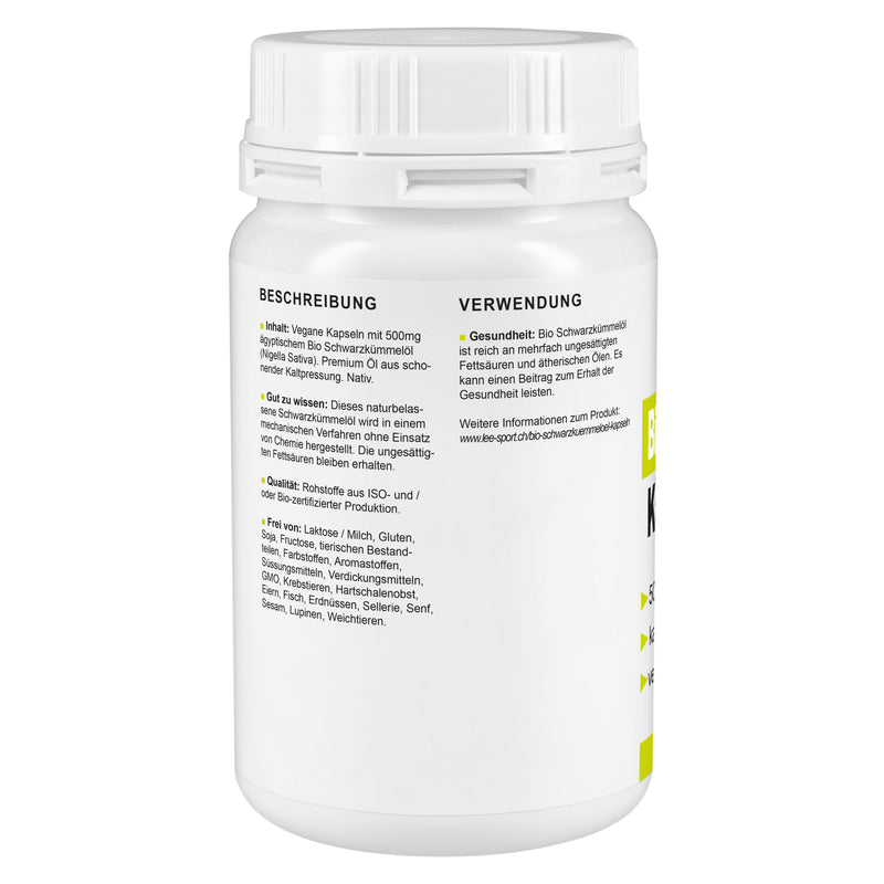 Bio Schwarzkümmelöl Kapseln