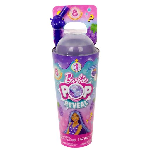 Barbie Pop Reveal Juicy Fruits Grape Fizz Barbie