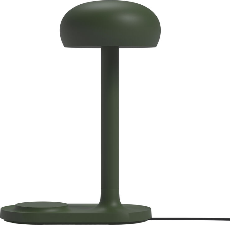 Eva Solo Emendo lampe med Qi trådløs oplader Emerald Emerald green