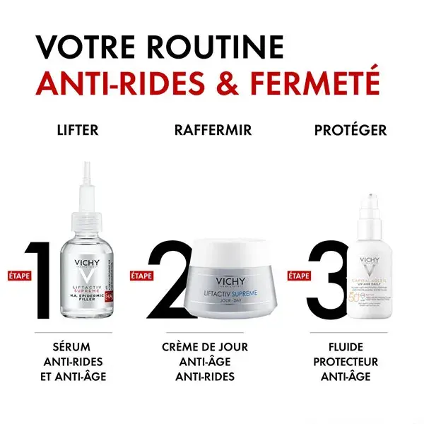 Vichy Liftactiv Supreme HA Epidermic Filler Sérum Anti-Idade e Antirrugas com Ácido Hialurônico 30ml