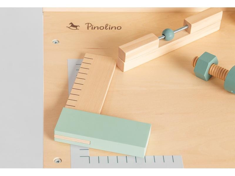 Pinolino Handwerker Werkbank Jupp 26-teiliges Werbank-Set