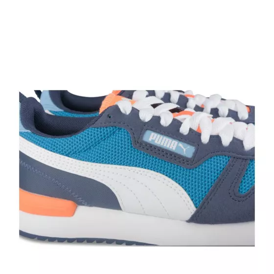 Baskets BLEU ORANGE PUMA R78 V JR