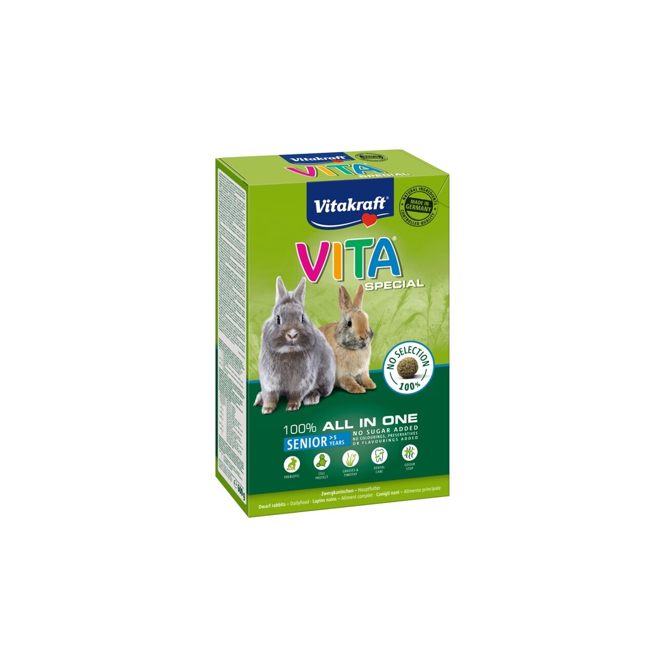 Vitakraft Vita Special Senior Zwergkaninchen 600 g