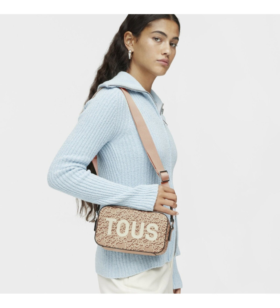Bolsa de ombro Tous Repor KM Evolution bege