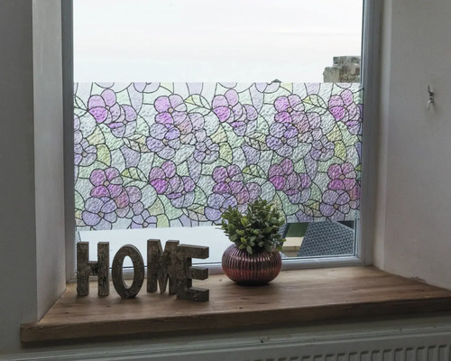 dc-fix® statische glasdecoratiefolie Lisboa Summer 45x150 cm